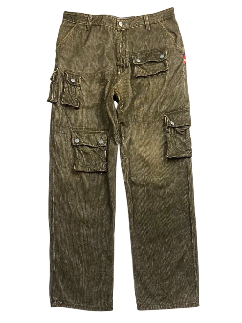 Coogi Cargo Jeans Pants Corduroy Men’s 36 Brown Vintage